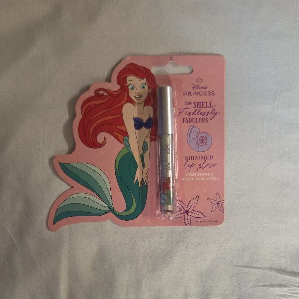 Disney Ariel Shimmer Lip Gloss - Pink